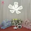 Accesorios de Boda Estilo Chino Arte de Hierro Flor de Peonía Brillante Luces de Camino Pasarela Escenario Fondo Decoración Arreglo