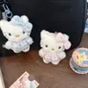 Nuevo Llavero de Encaje Kt Muñeco de Peluche Colgante Llavero de Hellokitty Colgante para Bolso Regalo