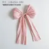 Cinta con Lazo Satinado Perlado de Pera Francesa Acabado Material de Empaque para Flores Frescas Cinta Satinada Decorativa Suministros de Floristería En Stock Otro