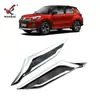 Adecuado para Perodua Ativa Faro Modificado Tiras Decorativas Brillantes Especiales Galvanizadas Parche de Ceja para Faro