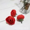 Capullos de Flores Artificiales Pequeños para Boda, Capullos en Forma de Estrella, Capullos de Mini Rosas, Cabezas de Flores Decorativas Hechas a Mano para DIY, Accesorios para el Cabello, Pasadores