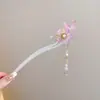 Nuevo Pasador de Borla Antigua Estilo Chino, Pequeño Regalo para Fiestas en el Jardín, Accesorio para el Cabello Hanfu de Primavera y Verano, Pasador de Aleación Floral Estilo Chino