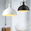 Loft nórdico Vintage Industrial Bar Candelabro Escritório Moderno Industrial e Mineração Ferro Bowl-shaped Pot Cover Bilhar Lamps