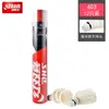 Autêntico Red Double Happiness Badminton 12 unidades N 402 402 Resistente King Training Competition com um balde de 3 unidades e 6 unidades