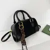 Bolsa Boston para Mulheres 2026 Novo Modelo Versátil para o Dia a Dia Bolsa de Boliche Bolsa Transversal Ombro Único Bolsa Transversal de Nicho