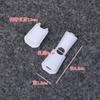 Hebilla de clip de resorte de plástico para cola de ropa, ajuste elástico, campana, hebilla de cuerda para usar, cordón de nylon para zapatos, botón, venta al por mayor