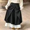 Conjunto de suéter para boneca de menina, novo conjunto de duas peças de malha e calça-saia estilo coreano para crianças mais velhas.