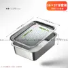 Bandeja de té de acero inoxidable con drenaje, Mesa de té pequeña para el hogar que drena agua, Juego de té Kung Fu, Bandeja de preparación en seco, Juego de doble capa