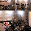 Motocicleta Modificada Faro Retro Parabrisas Universal Elevación de Parabrisas 883/XL1200 Nuevo Modelo de Parabrisas