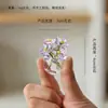 Zibo Glaze Atacado Buquês de Flores Artificiais de Vidro Feitos à Mão, Flores Preservadas, Decorações de Mesa, Pequenos Artesanatos de Flores, Lembrancinhas