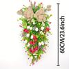 Zonghong 2025 Amazon Nueva Decoración de Primavera de Tulipán Invertido para Colgar en la Puerta del Patio En Stock