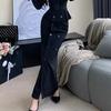 Moda Melard Primavera y Otoño 2026 Estilo Hepburn Maduro Conjunto de Falda de Cintura Alta Gabardina Francesa