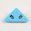 Clipe de Canto Triangular, Pasta de Arquivo, Clipe de Papelaria, Clipe de Fixação, Clipe Multifuncional Anti-Enrolamento para Documentos e Provas, Disponível em Várias Cores