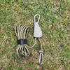 Ajustador de Polia para Exterior Suporte de Tenda Metal Polia Ajustável Corda de Vento Refletiva Lona Espessa Paracord Fabricante