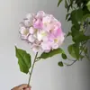 Flor Artificial Única de Hortênsia Casamento Salão de Casamento Decoração de Casa Arranjo de Flores Adereços Flor Artificial Falsa Hortênsia Artificial