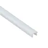 Fabricante Original Pantalla Acrílica Extruida con Forma Personalizada Cuadrada Plástico Blanco Perfil Extruido Pantalla de PC
