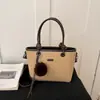 Bolso de Mano de Bloques de Color de Moda Transfronterizo Bolso Cubo 2026 Nuevo Primavera Versátil Bolso de Hombro Cruzado Bolso Tote Pequeño de Gama Alta