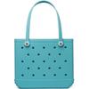 Bolsa de Agujeros de Eva Personalizada de Venta Caliente Transfronteriza, Bolsa de Playa Impermeable de Gran Capacidad, Accesorios DIY, Bolso de Mano, Almacenamiento para Compras