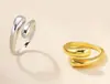 Anillos de Acero de Titanio Japoneses y Coreanos, No se Desvanecen, Lavables, Anillos Brillantes de Gota de Agua, Versátiles, Elegantes y Únicos Anillos de Moda, Anillos Brillantes
