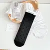 Nuevos Calcetines de Malla con Encaje y Volantes Estilo Coreano 2026 Primavera/Verano Ins Ligeros Transpirables Fibra de Bambú Calcetines para Mujer Calcetines Apilados