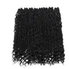 Cabelo de Crochê para Comércio Exterior, Dreadlocks 22 polegadas Feizi Rio Deusa Locs Cabelo de Crochê