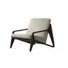 Silla Sofá de Exterior Resort Aleación de Aluminio Diseñador Madera Maciza Balcón Hotel Club Zona de Ocio