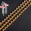 Productos de Cristal Amarillo Artificial, Manualidades, Productos Semiacabados, Cuentas Redondas Limpias, Cuentas Sueltas, Pulseras con Cuentas, Collares, Fabricante de Cuentas para DIY