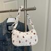 Nuevo Estilo Fresco Bolso Media Luna Nueva Moda 2025 Primavera Distintivo Estilo Chino Casual Moderno Bolso de Hombro Cruzado para Mujer