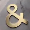 Moinho de água de latão puro piso de cimento flor de piso incrustada criativa artística retro decorativa letras e números de cobre puro