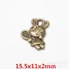 Accesorios para Joyería DIY Aleación de Zinc Retro Colgantes Chinos de los 12 Animales Zodiacales Hechos a Mano Zakka Mayoreo 649