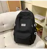Nova Mochila Estudantil Estilo College, Unissex, Grande Capacidade, Impermeável, Bolsa Escolar Redutora de Peso, Bolsa de Ombro Simples e Leve