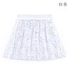 Saia Meia-Calça de Treinamento de Dança Infantil Verão Saia de Chiffon para Menina Ballet Vestido de Apresentação Infantil de Renda Avental