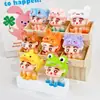 Acessórios DIY de desenho animado Shin-chan com tema de animal, sacolas surpresa da moda, enfeites criativos de resina, decorações de mesa atacado