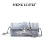 Bolso de Mujer 2026 Nuevo Vintage de Alta Gama Bordado Bolso de Hombro Bajo el Brazo Bolso Baguette Versátil para Viajes Diarios Bolso Pequeño para Mujer