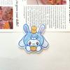 Vestido de Dibujos Animados Sanrio Kt Acrílico Decorativo Pegatina para Refrigerador Colgante Llavero Accesorios Lindos Material para Manualidades