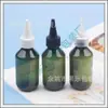 Botella redonda de 100 ml con tapón de punta y cuello estrecho, botella de pico puntiagudo, botella de pegamento, botella de hidrosol, botella de aceite esencial, botella de loción, botella de glicerina