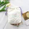 Nueva Bolsa de Almacenamiento Simple de Algodón Acolchado, Bolsa Portátil con Cordón, Bolsa de Almacenamiento para Cámara Anti-Caídas y Anti-Rayaduras, Bolsa Pequeña para Artículos de Tocador
