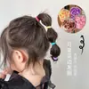 Elástico Alto Infantil Não Machuca o Cabelo Renda Faixa de Cabelo Colorida Elástico de Cabelo Acessórios de Cabelo para Meninas Headband Corda de Cabelo Fofa