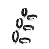 Pendientes, clips para orejas, argollas y aretes de acero de titanio de estilo coreano a la moda, personalizados para mujer, superventas en eBay y Amazon, juego de accesorios