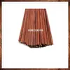 Tiras de Palosanto Rojo Africano Tiras Planas de Madera Materiales para Construcción de Maquetas de Barcos 0.6*3mm-20mm 10 Piezas