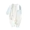 Ropa de Bebé Primavera Verano Mameluco Traje Ligero de Aire Acondicionado para Bebé Traje para Gatear en Casa Traje Ha Pijamas Transpirables de Manga Larga