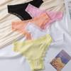 2024 nueva tanga de encaje transfronteriza candy girl sexy moda lencería para mujer transpirable cómoda