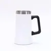 Amazon Taza Portátil Grande de 24 oz con Asa para Hombres y Mujeres, Antiderrames, Taza para Cerveza Brasileña, Termo de Acero Inoxidable de Doble Capa
