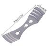 Suporte para pavio de vela de três furos, posicionador de pavio de algodão, suporte fixo para pavio de cera, clipe fixo especial para pavio de vela de aromaterapia