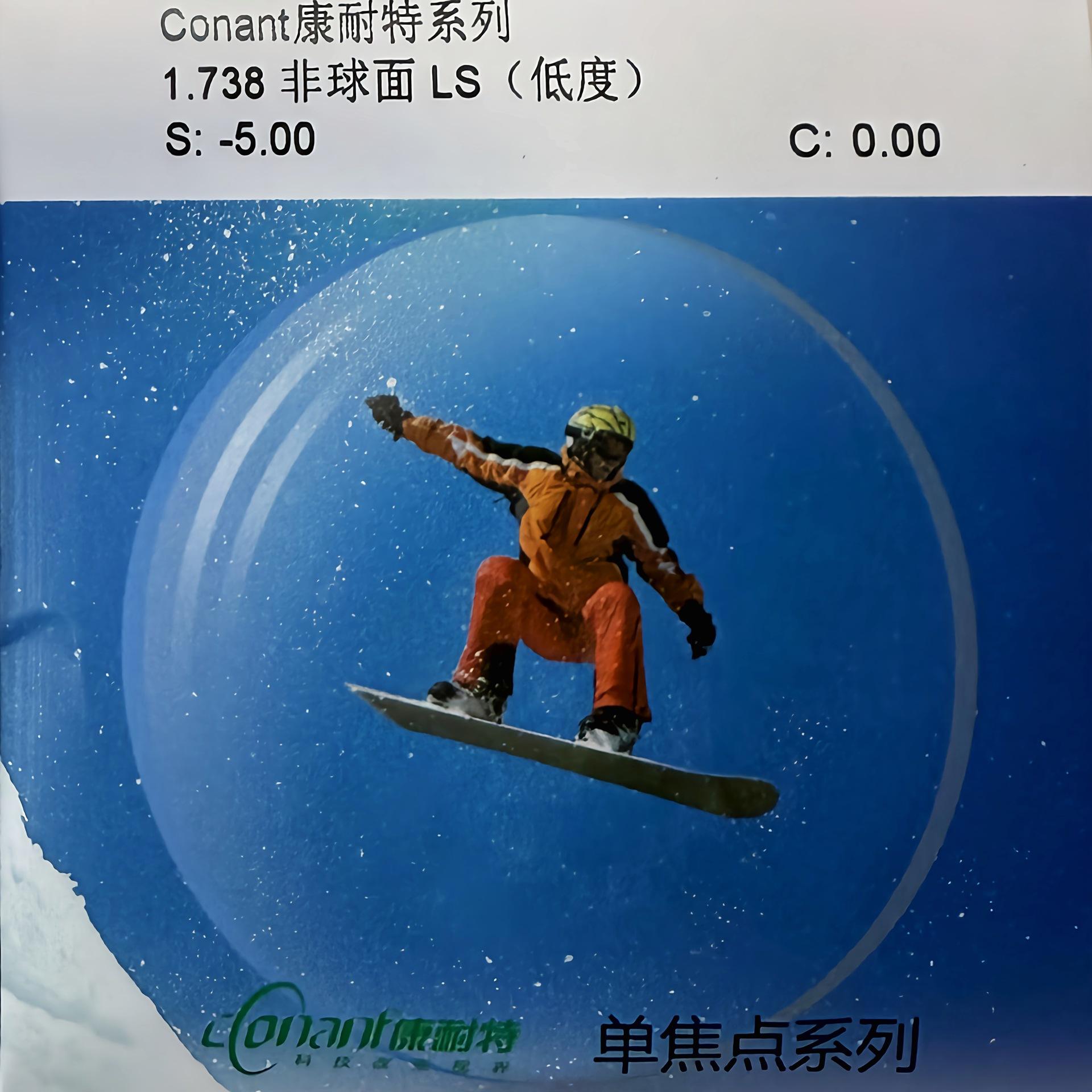 1.75康耐特非球面滑雪