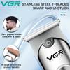 Aparador de Pelos VGR Máquina de Cortar Cabelo Profissional Sem Fio Máquina de Cortar Cabelo Elétrica Máquina de Corte Zero Aparador para Homens V-071