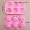 Estilo Fresco e Simples Folha de Tartaruga Oval Quadrado Grande Sabonete Artesanal Molde de Silicone Molde Antiaderente para Sabão Frio e Sabão com Óleo Essencial