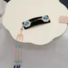 Novo Grampo de Cabelo Retro Estilo Chinês com Franja, Presilha Lateral Longa, Estilo Étnico, Acessório de Cabelo Lateral de Alta Qualidade para Cheongsam e Hanfu