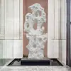 Pedra Ornamental para Decoração de Villa, Pedra Estilo Chinês de Fibra de Vidro, Pedra Taihu para Paisagismo de Pátio, Gruta de Jardim, Cena Pastoral