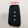 Adequado para capa de silicone de chave remota Toyota Corolla Highlander Ralink RAV4 Prado Crown
